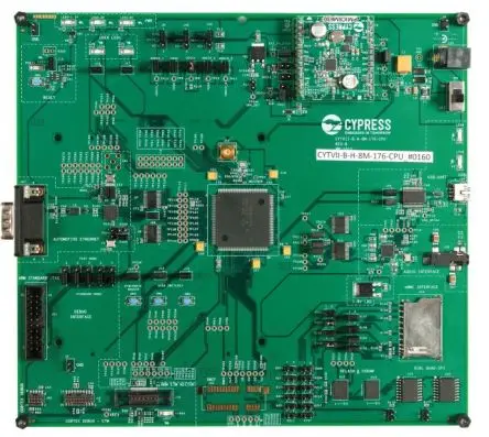 Infineon Evaluierungsplatine CAN, UART, Evaluierungsplatine Mikrocontroller ARM-Kortex Traveo