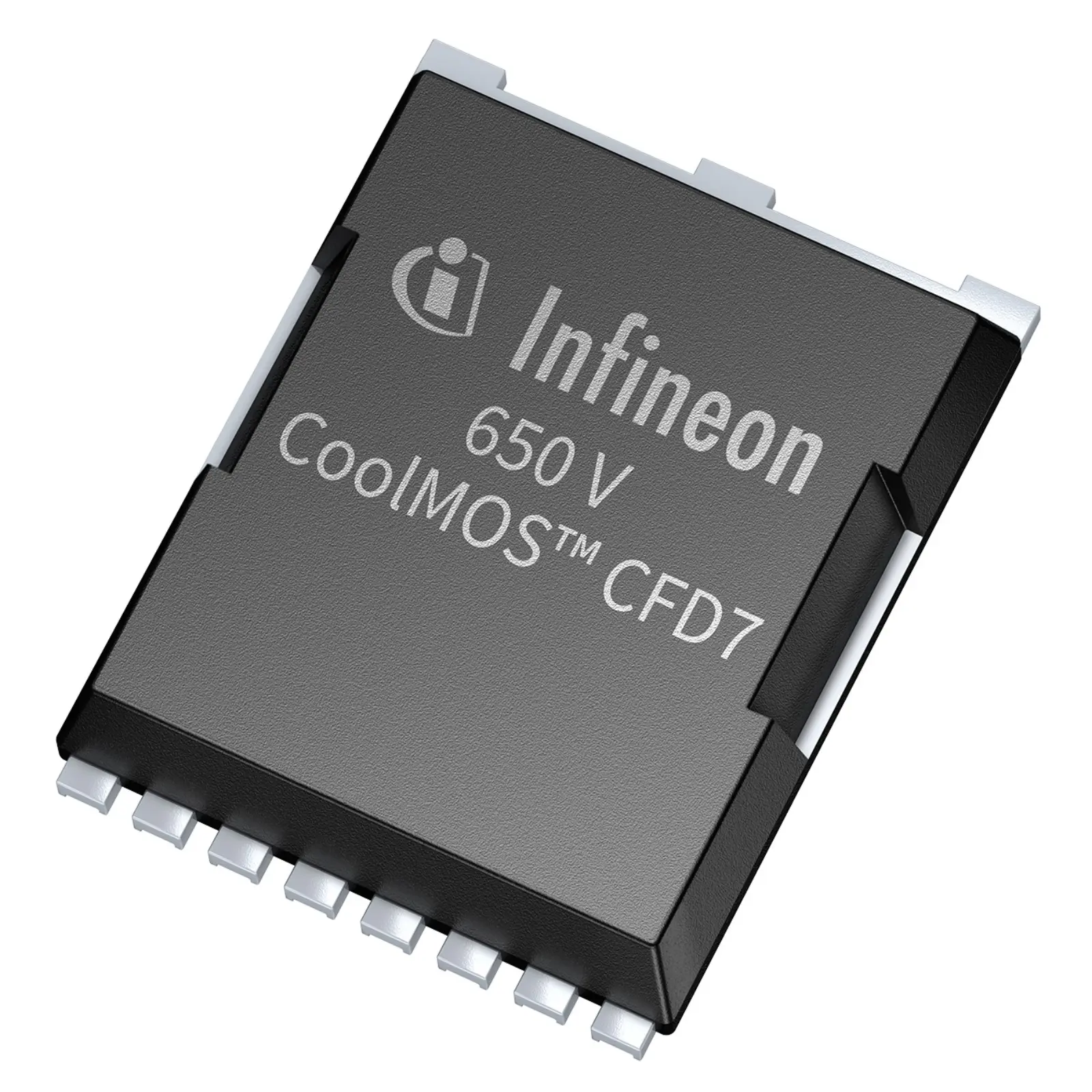Produktfoto 1 von Infineon 650V CoolMOS CFD7 SJ Power Device Typ N-Kanal, Oberfläche MOSFET Erweiterung 650 V / 63 A 347 W, 8-Pin