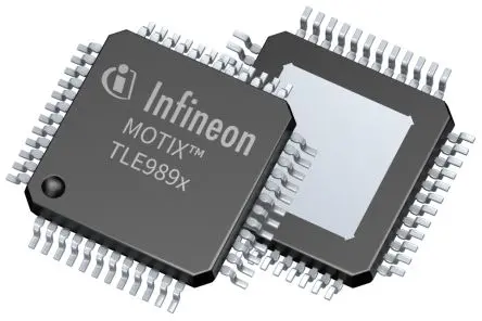 Produktfoto 1 von Infineon Motor-Controller 3-phasig, TQFP-48, 48-Pin, 28V, Bürstenloser Gleichstrommotor, MOTIX