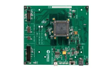 Produktfoto 1 von Infineon Evaluierungsplatine UART, CAN, Evaluierungsplatine Mikrocontroller ARM-Kortex Traveo CYT2B78CABES