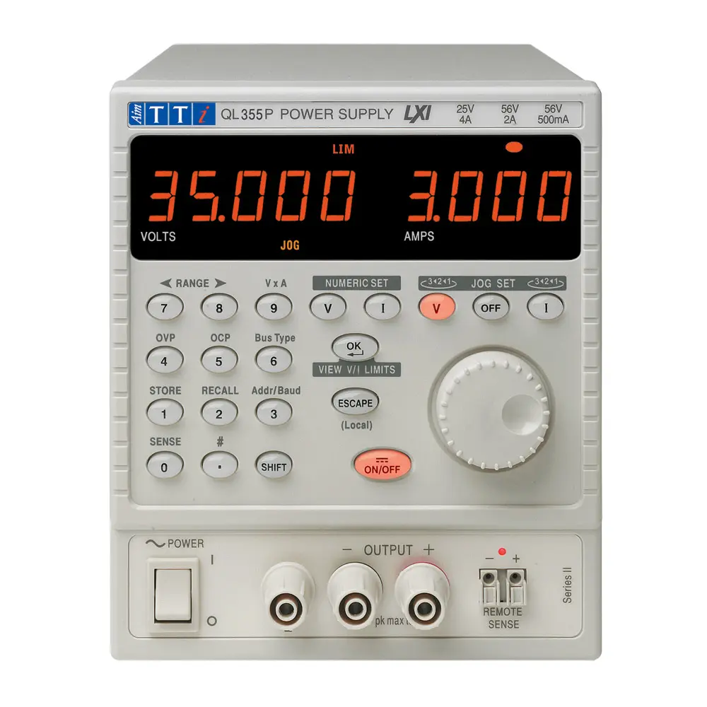 Produktfoto 1 von Aim-TTi QL355P Labornetzgerät 105W, 0 → 35V / 0 → 3A