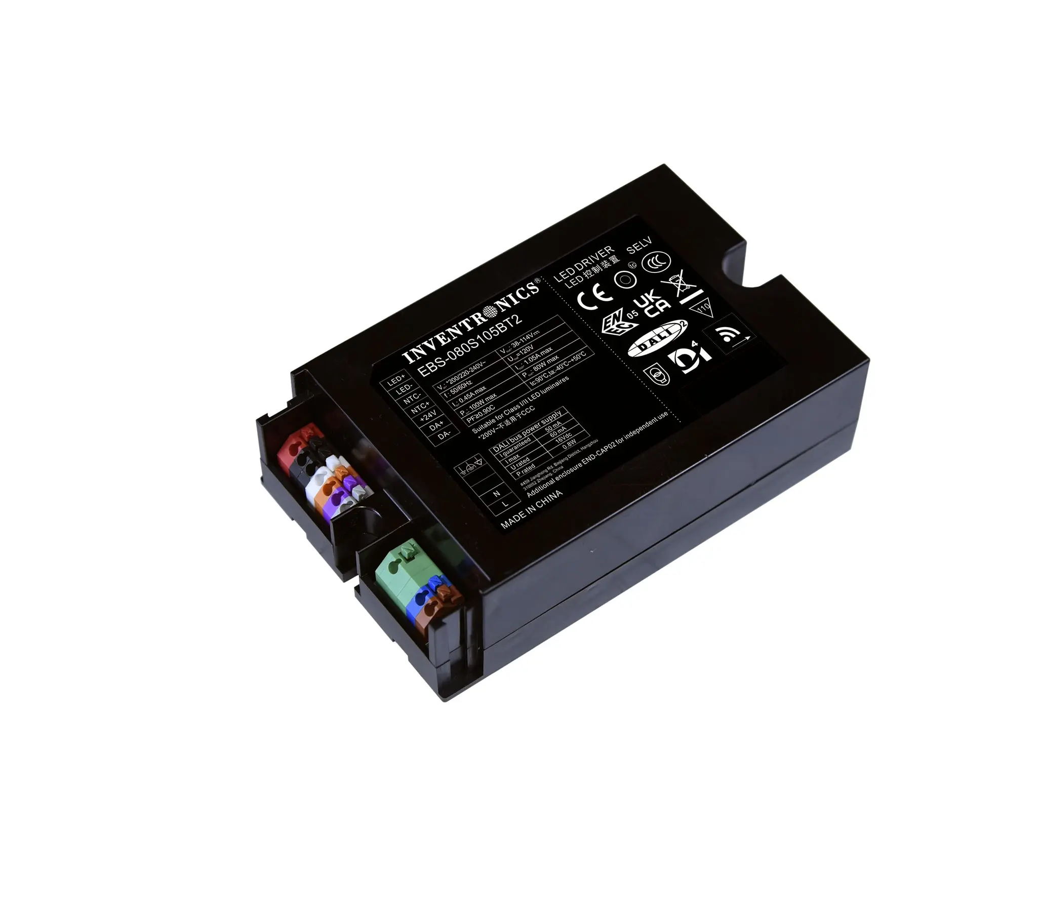 Produktfoto 1 von Inventronics LED-Treiber, 80 W 305 V, Ausgang 178 V
