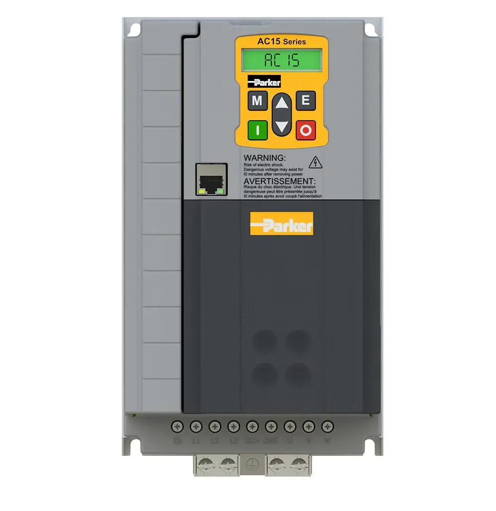 Produktfoto 1 von Parker AC15 3-Phasen Antrieb mit regelbarer Drehzahl 5.5 kW 480 V ac 12 A 590Hz