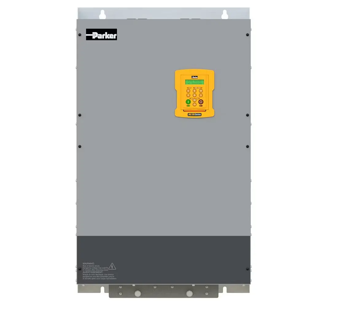 Produktfoto 1 von Parker AC20 3-Phasen Drehzahlgeregelter Antrieb 180 kW 380 → 480 V AC / 360 A für Induktions- und