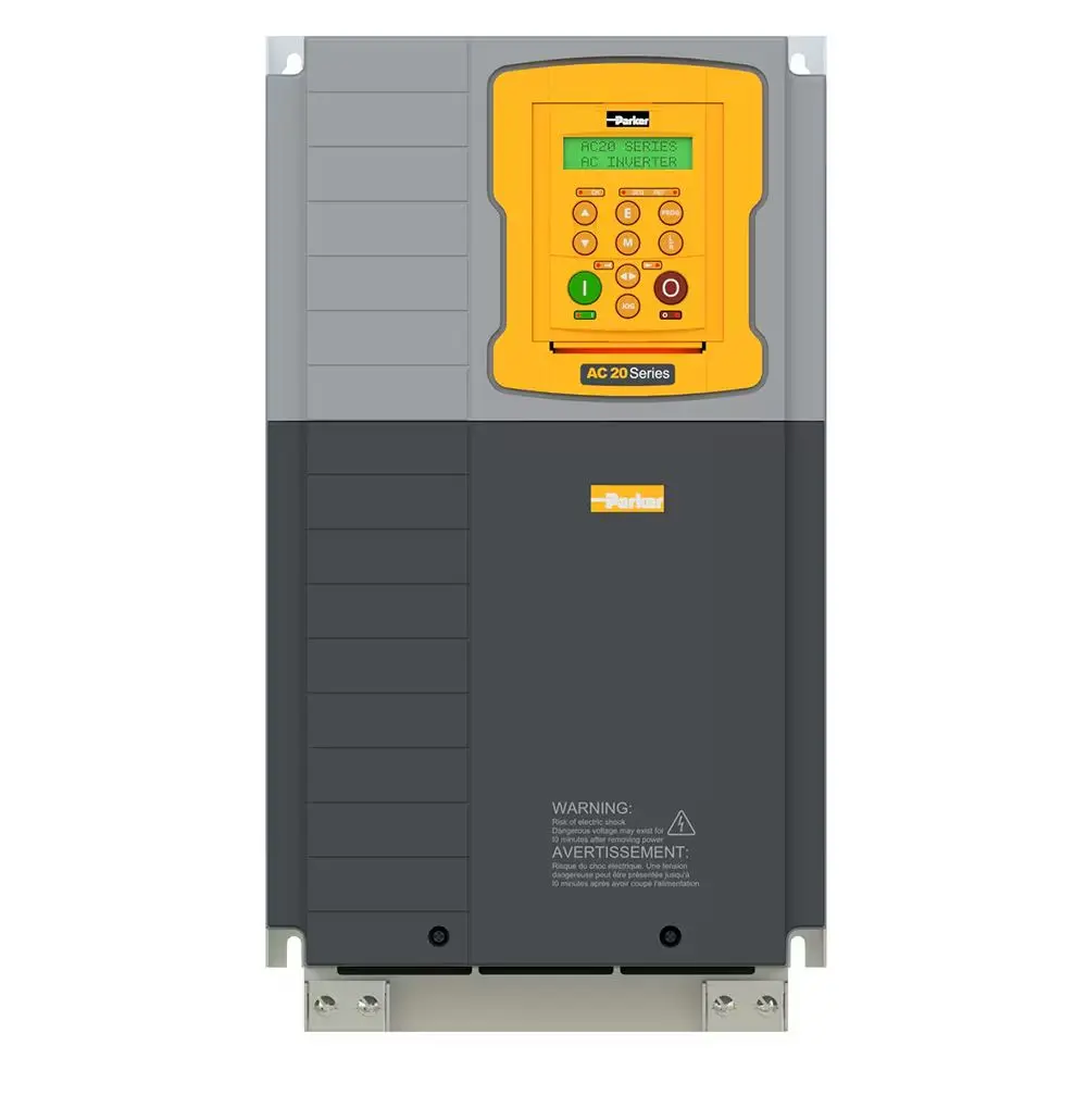 Produktfoto 1 von Parker AC20 3-Phasen Antrieb mit regelbarer Drehzahl 45 kW 480 V 90 A 590Hz