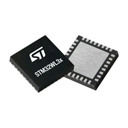 Produktfoto 1 von STMicroelectronics Mikrocontroller STM32WL33xx ARM 32-Bit-Cortex M0 32 bit Flash Oberfläche 256kB VFQFPN-32 32-Pin 958