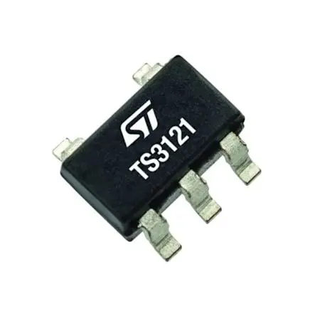 Produktfoto 1 von STMicroelectronics Komparator Analoger Komparator SOT-323-5 Offener Abfluss 60 ns 1-Kanal 5-Pin 5.5V 1.7 V
