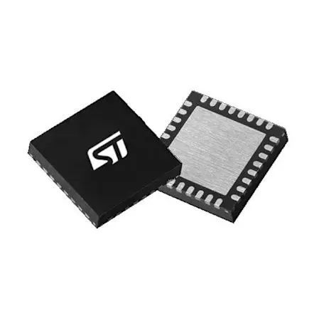 Produktfoto 1 von STMicroelectronics Mikrocontroller STM32WBA ARM Cortex M33 32 bit Flash Oberfläche 1MB UFQFPN-32 32-Pin 100 MHz 64 kB