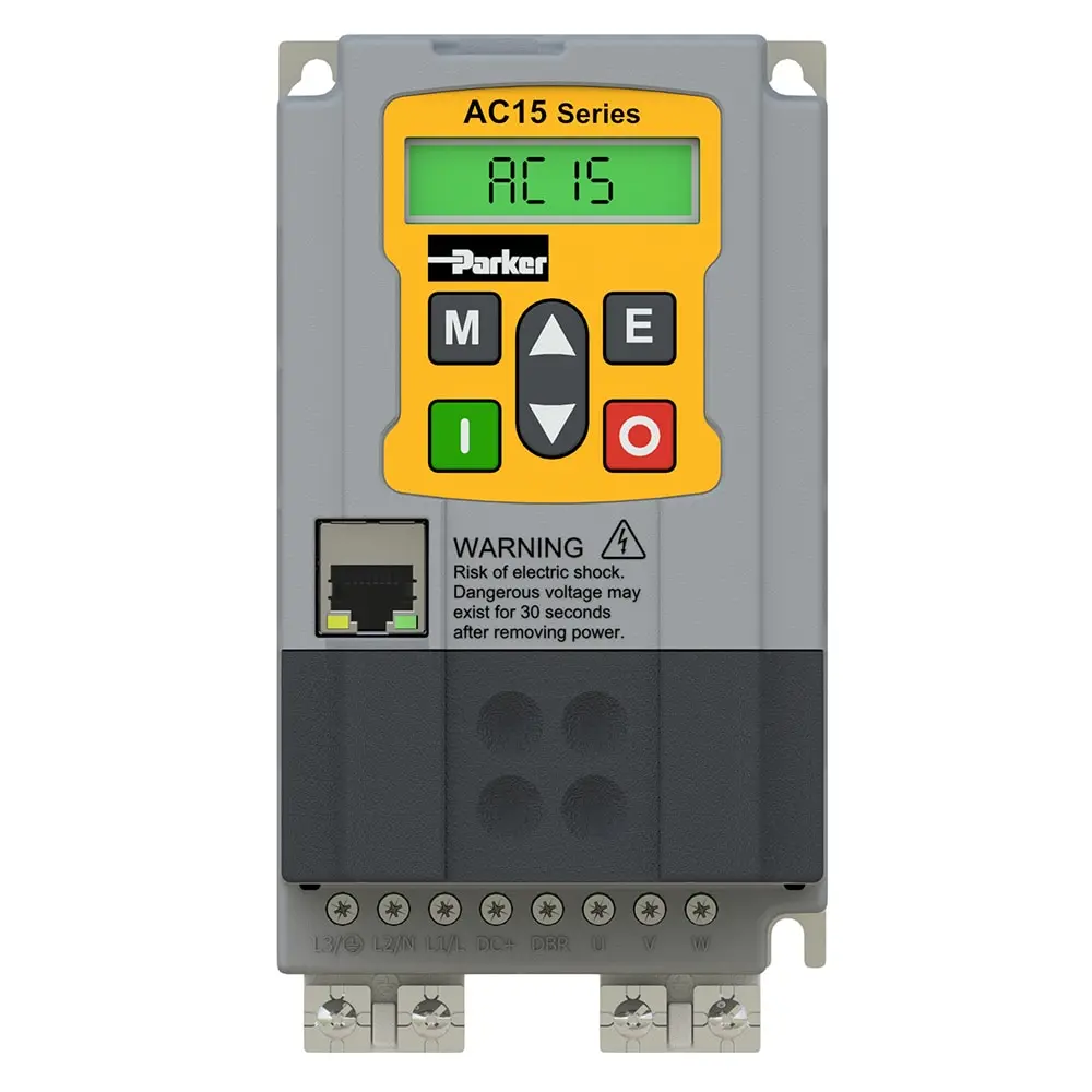 Produktfoto 1 von Parker AC15 1-Phasen Antrieb mit regelbarer Drehzahl 1.5 kW 240 V ac 7 A 590Hz