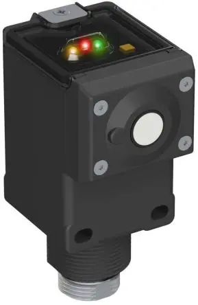 Banner M12 Ultraschall-Näherungssensor, Kubisch 100 mm 4 bis 20 mA, IP67 24 V dc