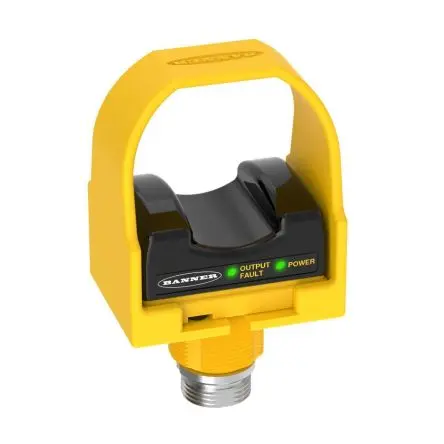 Produktfoto 1 von Banner STBV Kapazitiver Schalter Drucktaster SMP-Polymer Öffner, Nein / 30V PnP Beleuchtet, Grün / 75mA, IP67