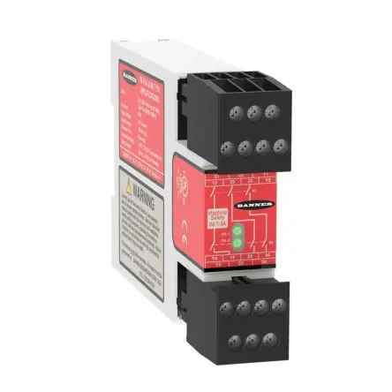 Produktfoto 1 von Banner IM-T Elektromechanisches Interfacerelais 24V dc DIN-Hutschiene
