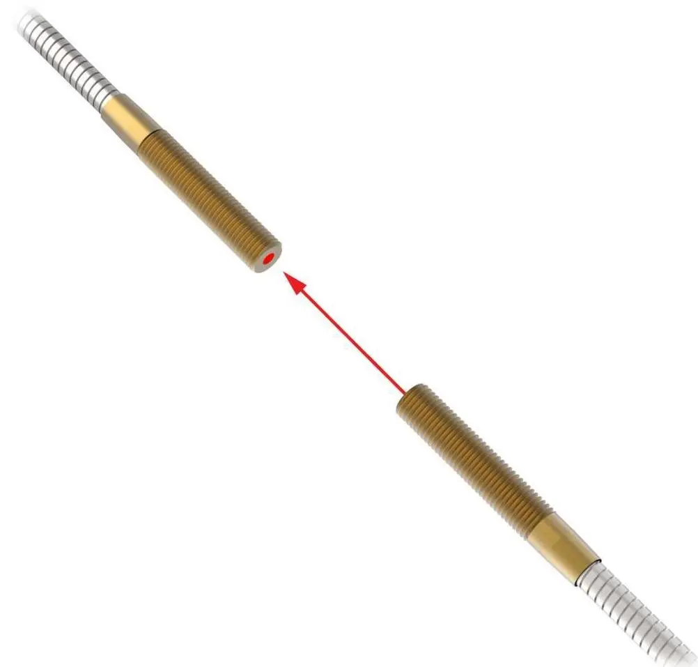 Produktfoto 1 von Banner Glas NPN/PNP LWL-Sensor 36 mm Glasfasersensor IP40 1 ms