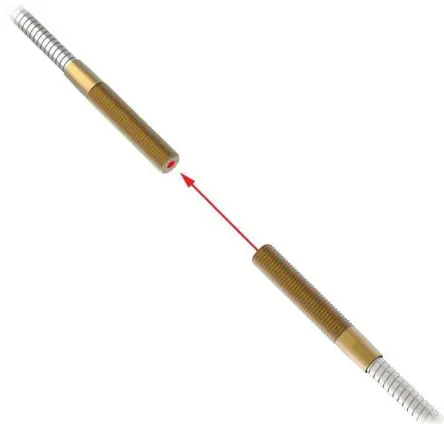 Produktfoto 1 von Banner Glas NPN/PNP LWL-Sensor 36 mm Glasfasersensor IP67 1ms