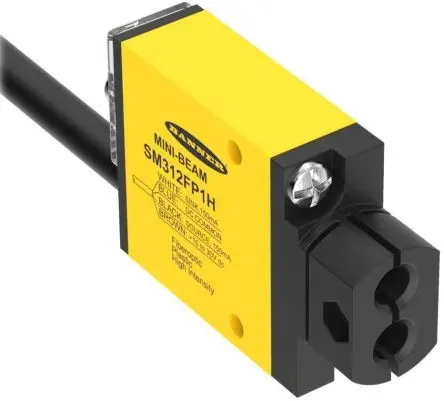 Produktfoto 1 von Banner Kunststoff NPN/PNP LWL-Sensor 36 mm Glasfasersensor IP67 1ms