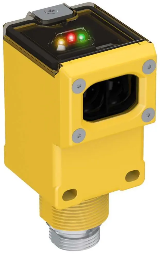 Produktfoto 1 von Banner Rechteckig Optischer Sensor, Retroreflektierend, Bereich 9 m, PNP Ausgang, Integral QD, Hell-/dunkelschaltend