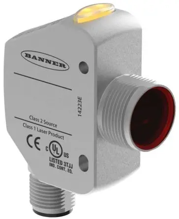 Produktfoto 1 von Banner Q4X Rechteckig Optischer Sensor, Nähe, NPN/PNP Ausgang