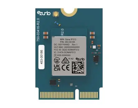 Produktfoto 1 von Ezurio WLAN-Modul 3.5 V WPA2, WPA WLAN, Bluetooth