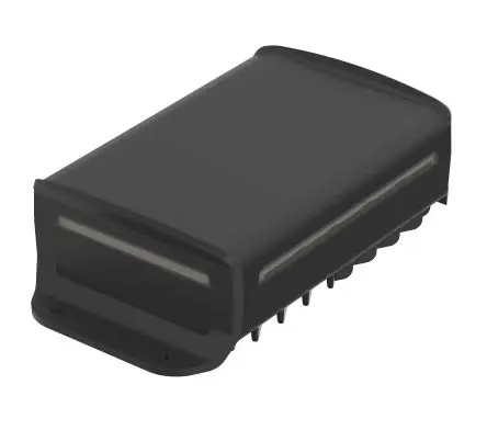 Produktfoto 1 von Bopla BoVersa; Universalgehäuse; Polycarbonat; Schwarz, Klar IP66, IP68 Breite 45.5 mm Höhe 88 mm Länge 162 mm