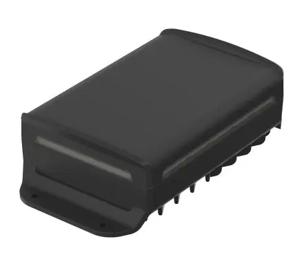 Produktfoto 1 von Bopla BoVersa; Universalgehäuse; Polycarbonat; Schwarz, Klar IP68, IP66 Breite 45.5 mm Höhe 88 mm Länge 162 mm
