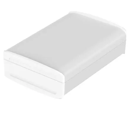 Produktfoto 1 von Bopla BoVersa; Universalgehäuse; Polycarbonat; Weiß IP66, IP68 Breite 52 mm Höhe 120 mm Länge 180 mm
