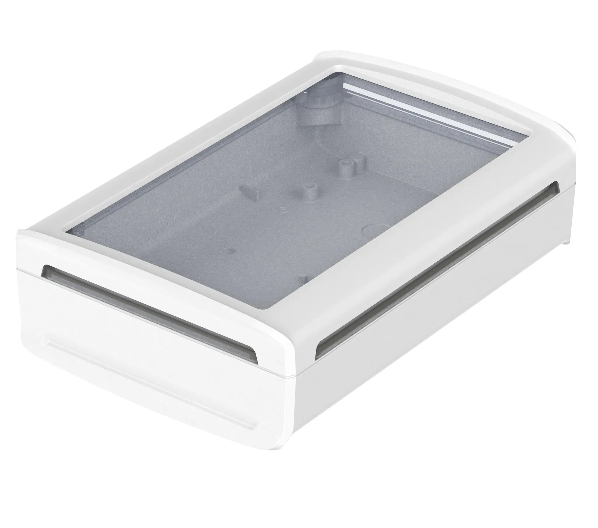 Produktfoto 1 von Bopla BoVersa; Universalgehäuse; Polycarbonat; Weiß IP66, IP68 Breite 52 mm Höhe 120 mm Länge 180 mm