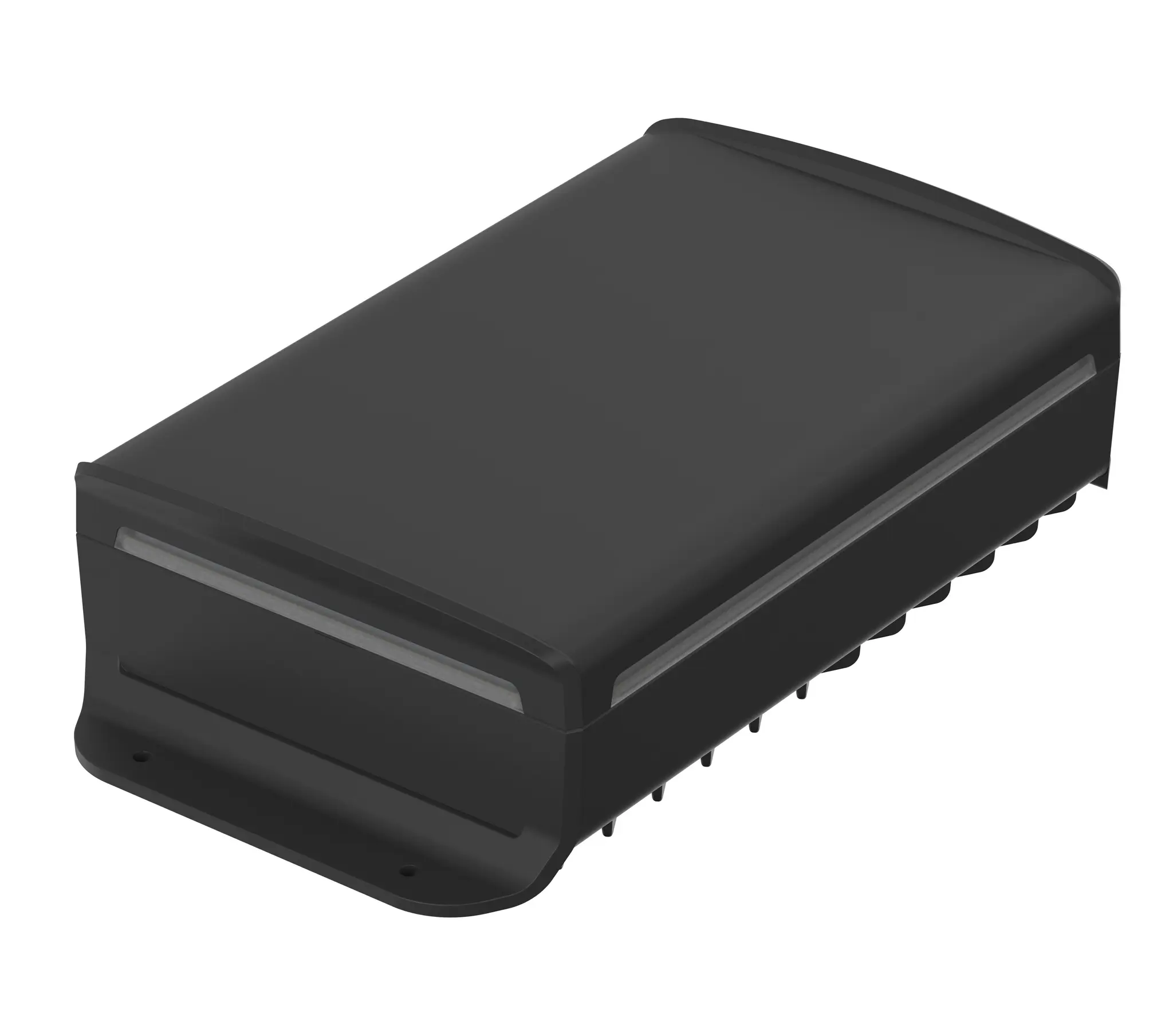 Produktfoto 1 von Bopla BoVersa; Universalgehäuse; Polycarbonat; Klar, Schwarz IP66, IP68 Breite 66.5 mm Höhe 140 mm Länge 258 mm