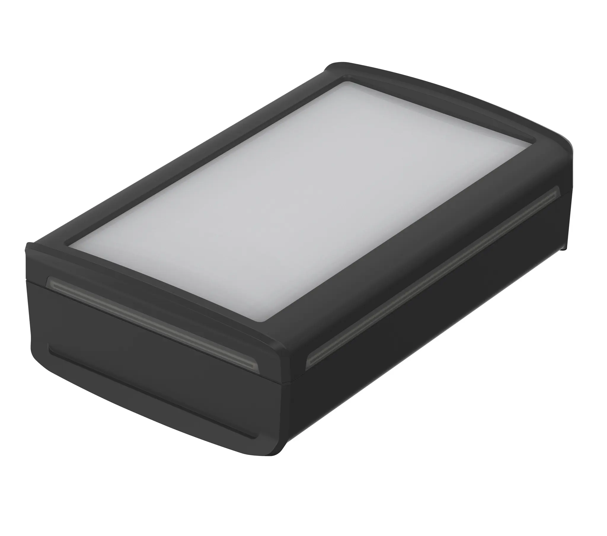 Produktfoto 1 von Bopla BoVersa; Universalgehäuse; Polycarbonat; Schwarz, Klar IP68, IP66 Breite 63 mm Höhe 140 mm Länge 222.3 mm