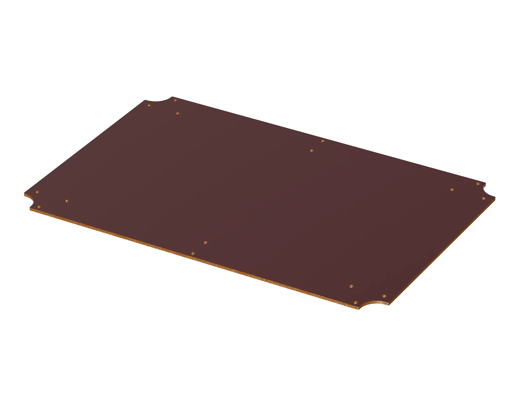 Produktfoto 1 von Bopla BoVersa; Universalgehäuse; Polycarbonat; Braun IP66, IP68 Breite 172.5 mm Höhe 2 mm Länge 262.5 mm