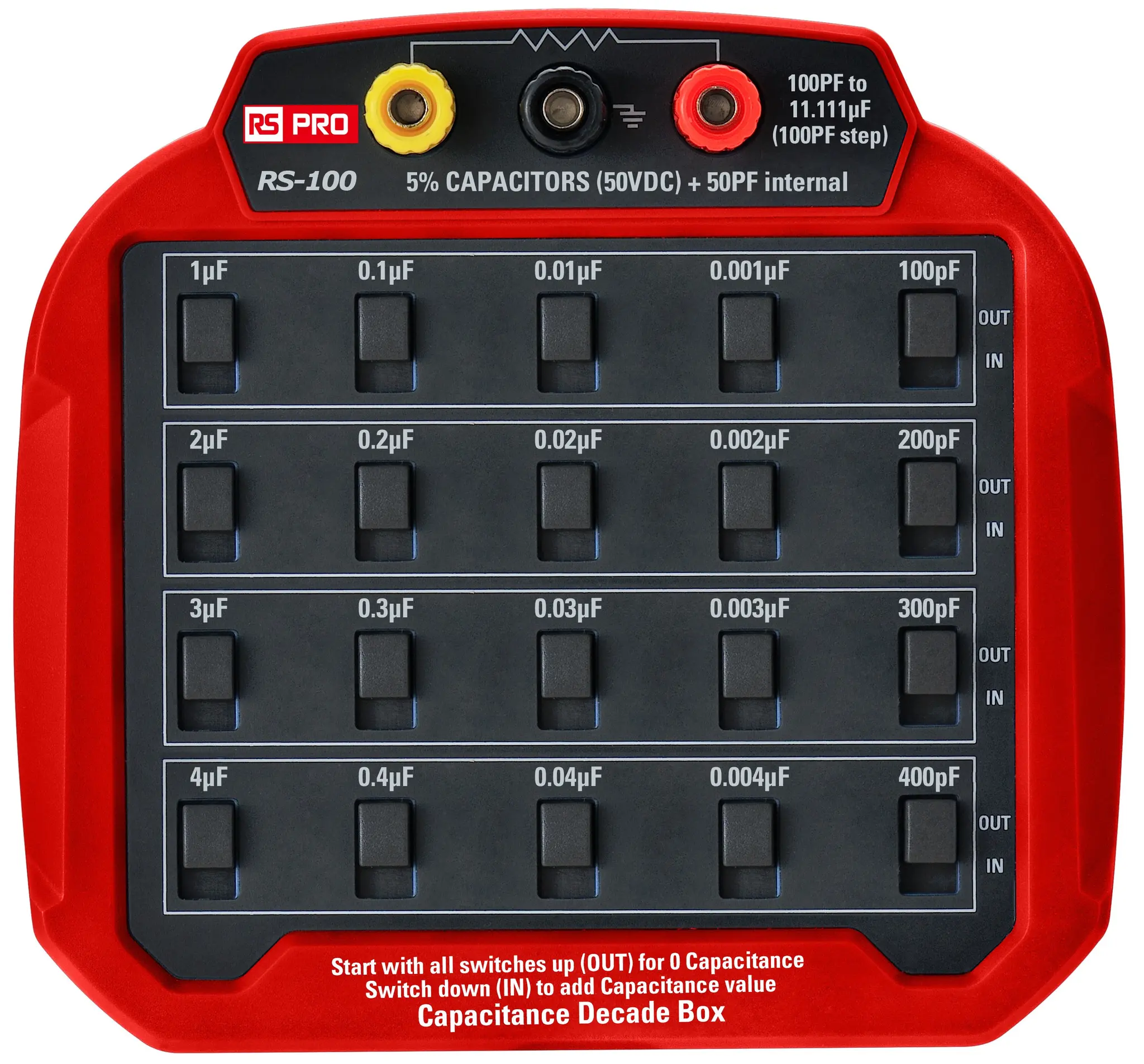 Produktfoto 1 von RS PRO Dekade