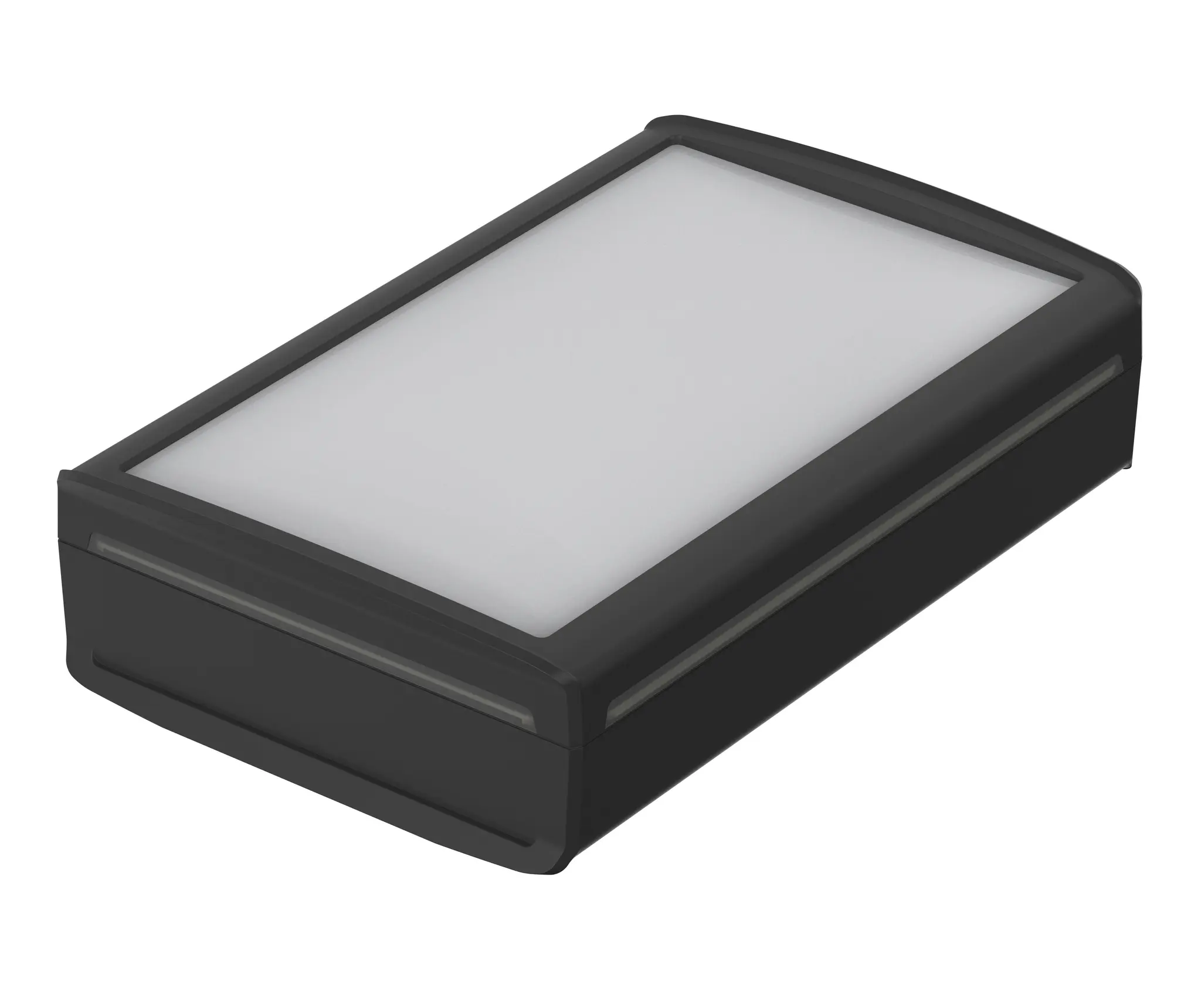 Produktfoto 1 von Bopla BoVersa; Universalgehäuse; Polycarbonat; Schwarz, Klar IP68, IP66 Breite 73 mm Höhe 185 mm Länge 287.1 mm