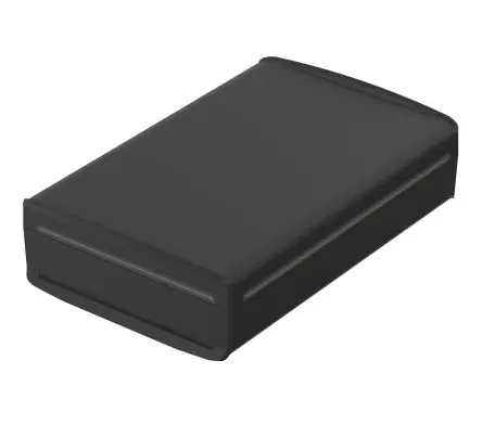 Produktfoto 1 von Bopla BoVersa; Universalgehäuse; Polycarbonat; Schwarz, Klar IP66, IP68 Breite 73 mm Höhe 185 mm Länge 287.1 mm