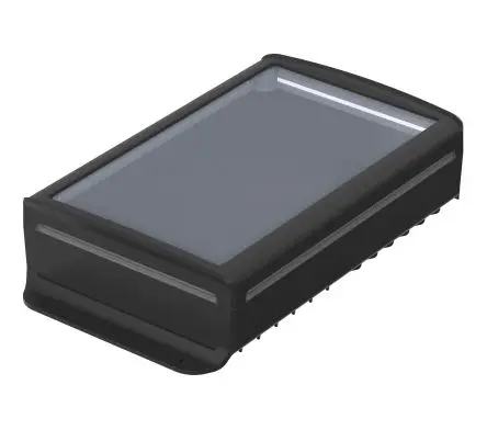 Produktfoto 1 von Bopla BoVersa; Universalgehäuse; Polycarbonat; Schwarz, Klar IP68, IP66 Breite 76 mm Höhe 185 mm Länge 323 mm