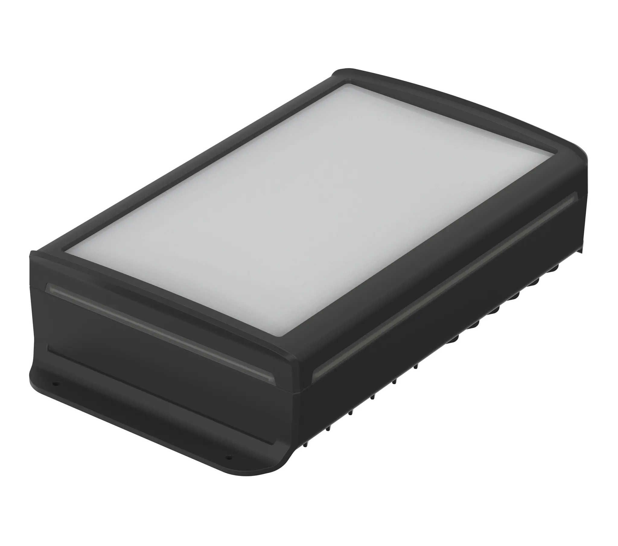 Produktfoto 1 von Bopla BoVersa; Universalgehäuse; Polycarbonat; Schwarz, Klar IP68, IP66 Breite 76 mm Höhe 185 mm Länge 323 mm