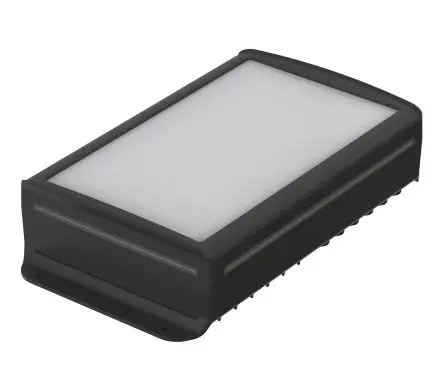 Produktfoto 1 von Bopla BoVersa; Universalgehäuse; Polycarbonat; Schwarz, Klar IP68, IP66 Breite 76 mm Höhe 185 mm Länge 323 mm