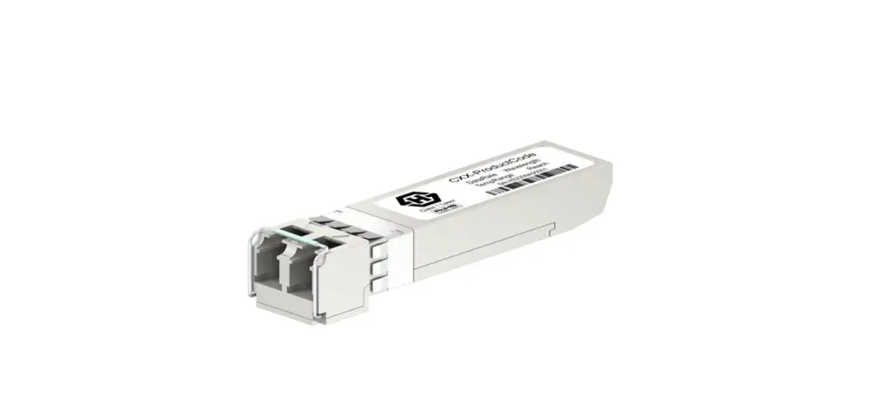 Produktfoto 1 von Huber+Suhner Transceiver, SFP, Voll-Duplex, Singlemode 11.3 Gbps 40 km, 10000Mbps