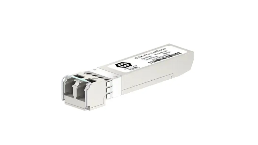 Produktfoto 1 von Huber+Suhner Transceiver, SFP, Voll-Duplex, Multimodus 1.25 Gbps 550 m, 1000Mbps
