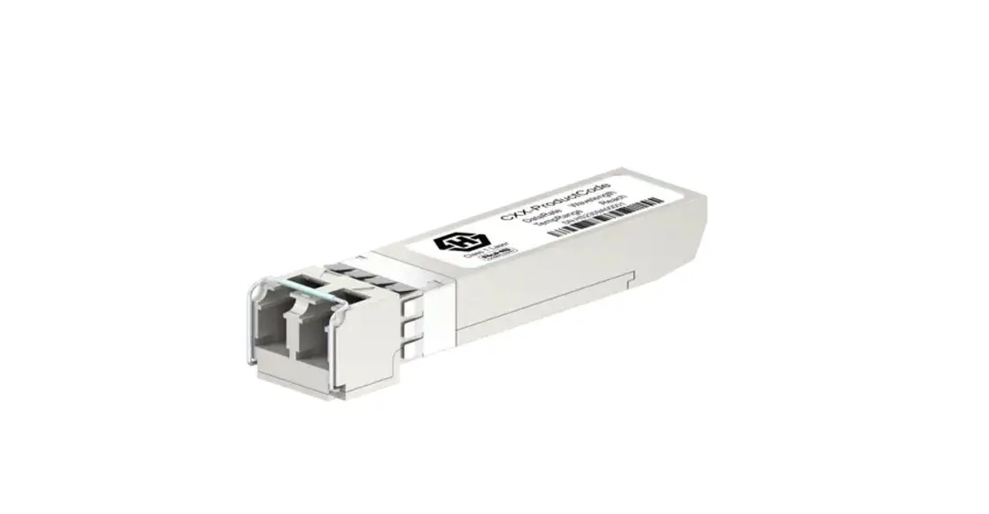 Produktfoto 1 von Huber+Suhner Transceiver, SFP, Voll-Duplex, Multimodus 1.25 Gbps 550 m, 1000Mbps