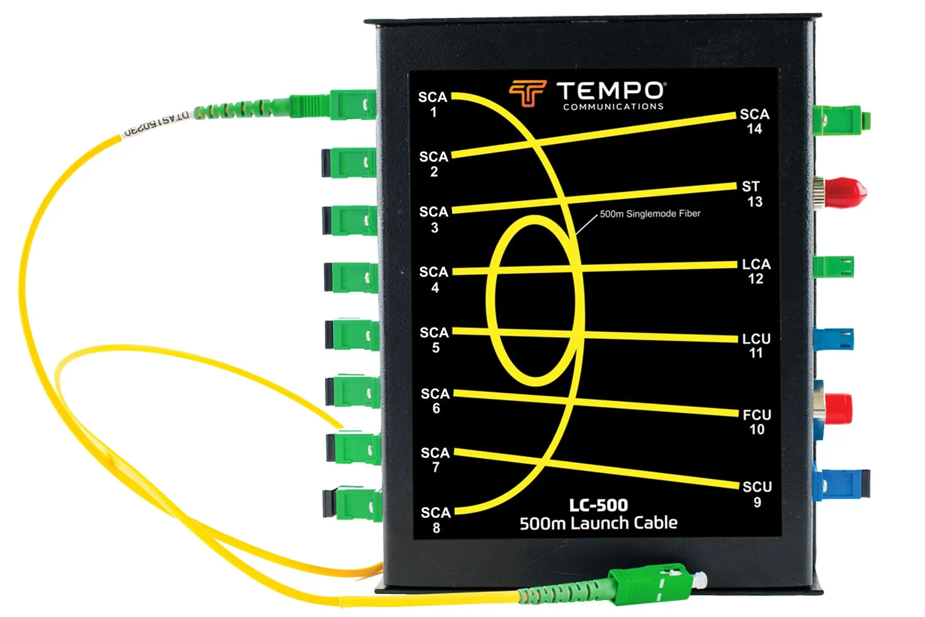 Produktfoto 1 von Tempo Startkabel LWL-Patchkabel für LC500