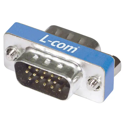Produktfoto 1 von L-Com Sub-D Adapter Stecker Stecker