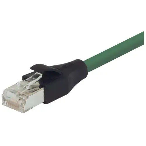 L-Com TRD Kat. 6 Cat.6 Netzwerkkabel, 20 ft, Grün, A Gerade Stecker, B RJ45 Stecker Abgeschirmt, Polyvinylchlorid
