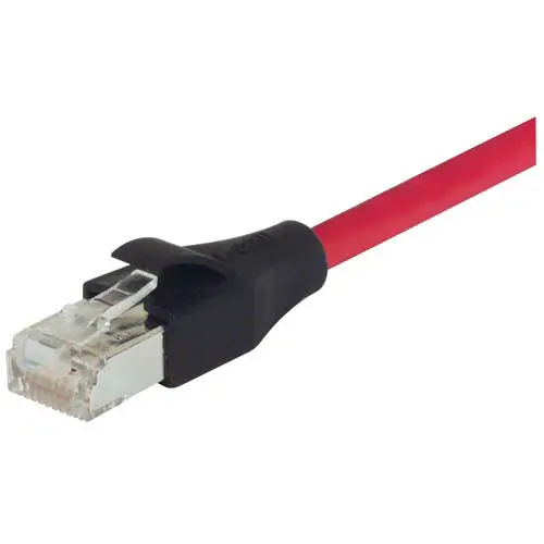 Produktfoto 1 von L-Com TRD Kat. 6 Cat.6 Netzwerkkabel, Rot, A Gerade Stecker, B RJ45 Stecker Abgeschirmt, Polyvinylchlorid