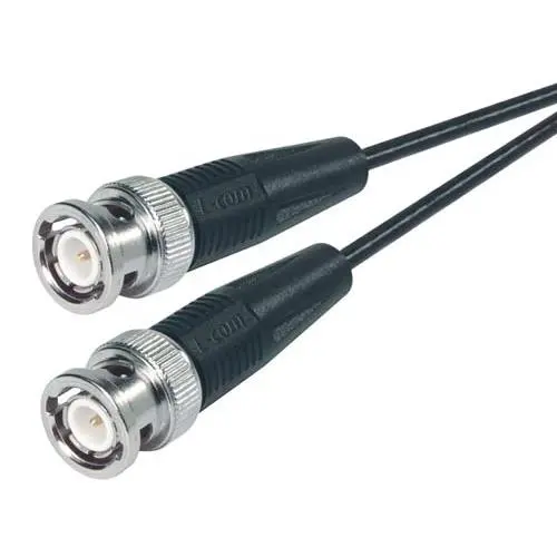 Produktfoto 1 von L-Com CC174 Koaxialkabel Stecker, 50 Ω Stecker, 15 ft, BNC, Gerade / BNC, Schwarz