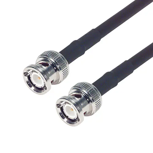 Produktfoto 1 von L-Com CC223 Koaxialkabel Stecker, 50 Ω Stecker, 5 ft, BNC, Gerade / BNC, Schwarz