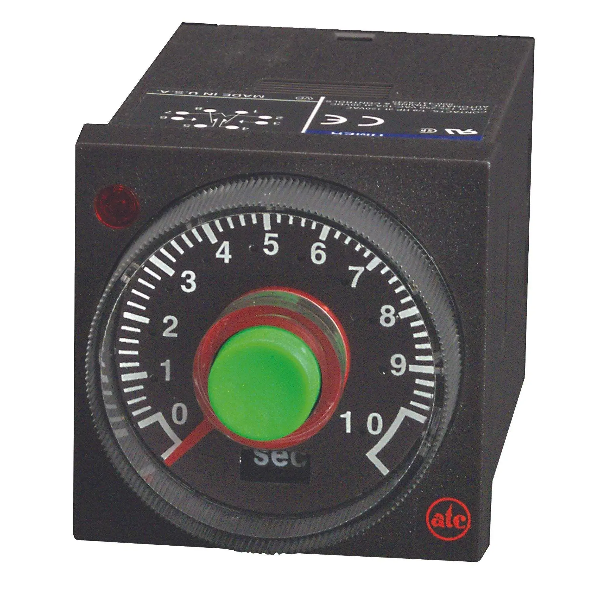 Produktfoto 1 von ATC 409B Zeitrelais, Oberfläche 24 V dc 24V ac, 240 V ac, 1 s to 50 h, 2 Kont. 2, 2-poliger Umschalter