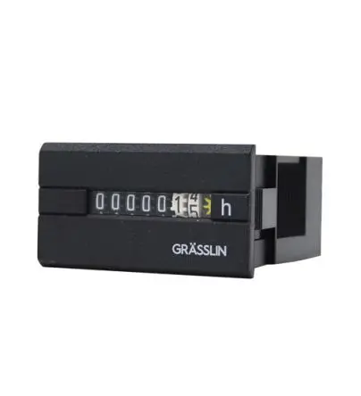 Produktfoto 1 von Grässlin Taxxo 712 Stundenzähler Vorwärts Zähler Analog Keine Rückstellung 6-stellig 230V ac
