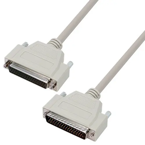 Produktfoto 1 von L-Com Kabel assembliert Stecker / D-Sub, 50-polig Buchse Polyvinylchlorid, Hellgrau, RoHS