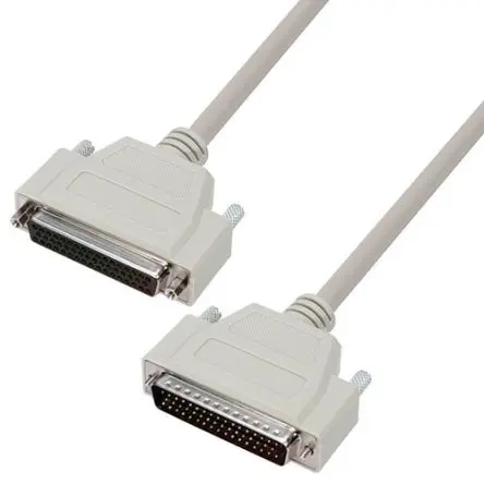 Produktfoto 1 von L-Com Kabel assembliert / D-SUB Stecker / D-Sub, 50-polig Buchse, 2.5 ft Polyvinylchlorid, Hellgrau, RoHS