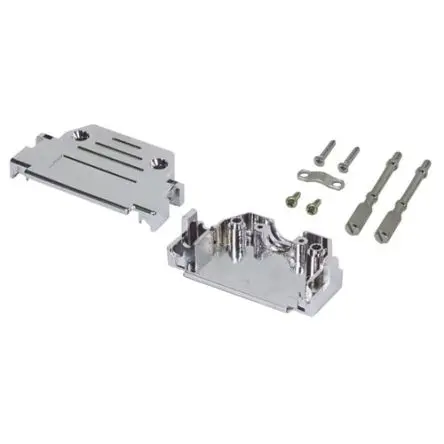 Produktfoto 1 von L-Com SDR Haube für Sub-D Steckverbinder, 25 Kontakte, Stecker/Buchse, Silber