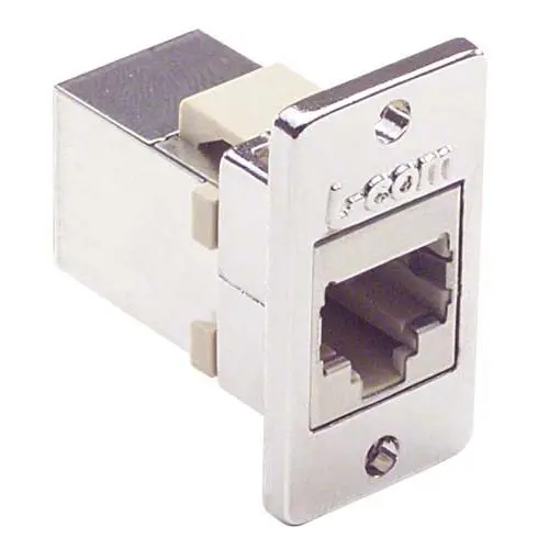 Produktfoto 1 von L-Com, ECF Ethernet-Verbinder, RJ45, Cat3, 1 -Port, Typ Abgeschirmt